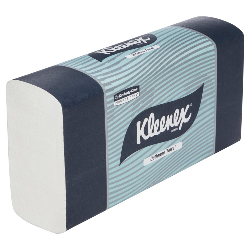 KIMBERLY-CLARK KLEENEX OPTIMUM ULTRASLIM HAND TOWEL 30.5CM X 24CM - 2400