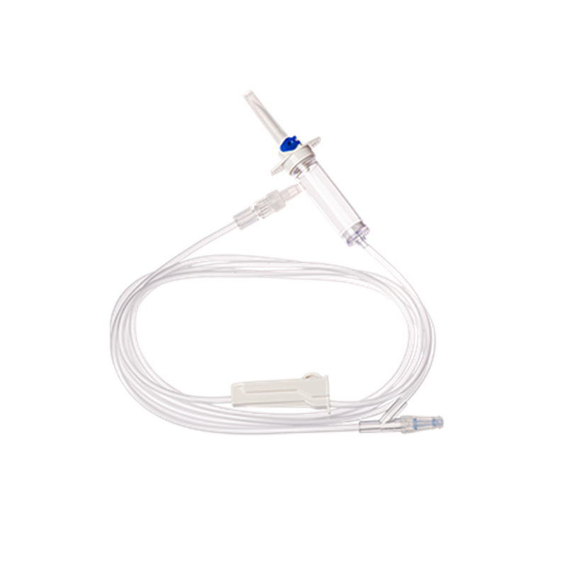 INFUSION SET WITH 15UM FILTER VENTED CHAMBER AND NEUTRALSITE 220cm - Carton of 50 (IV010003)