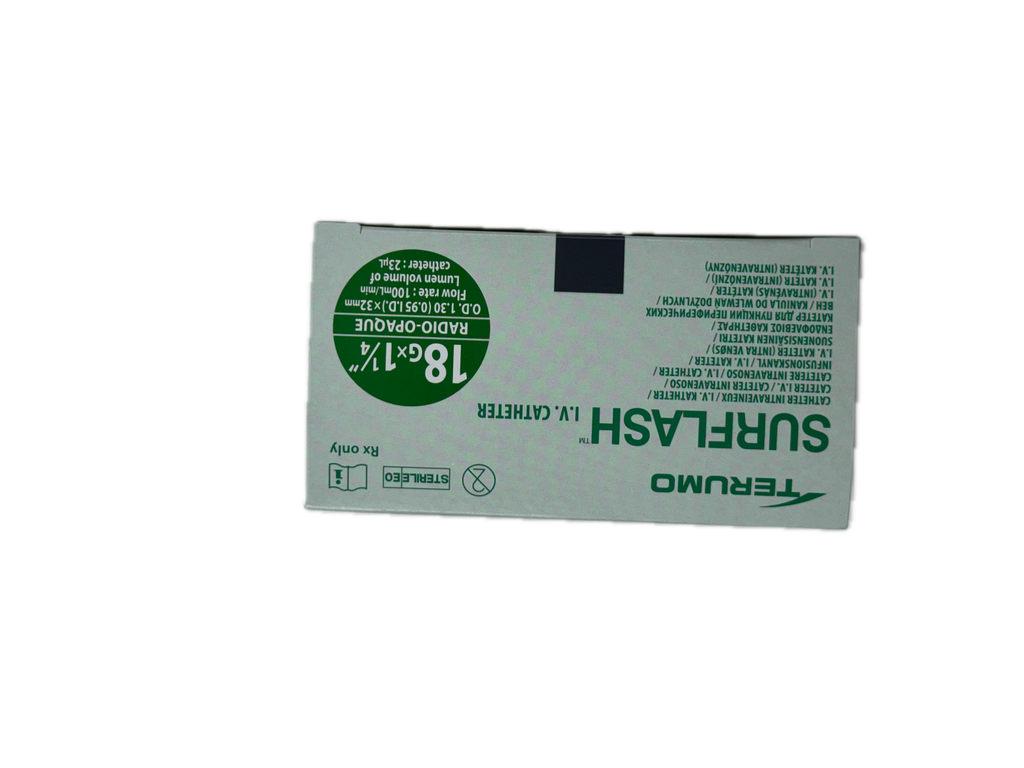 TERUMO SURFLASH IV CANNULA 18G X 32MM - 50 (SR*FF1832)