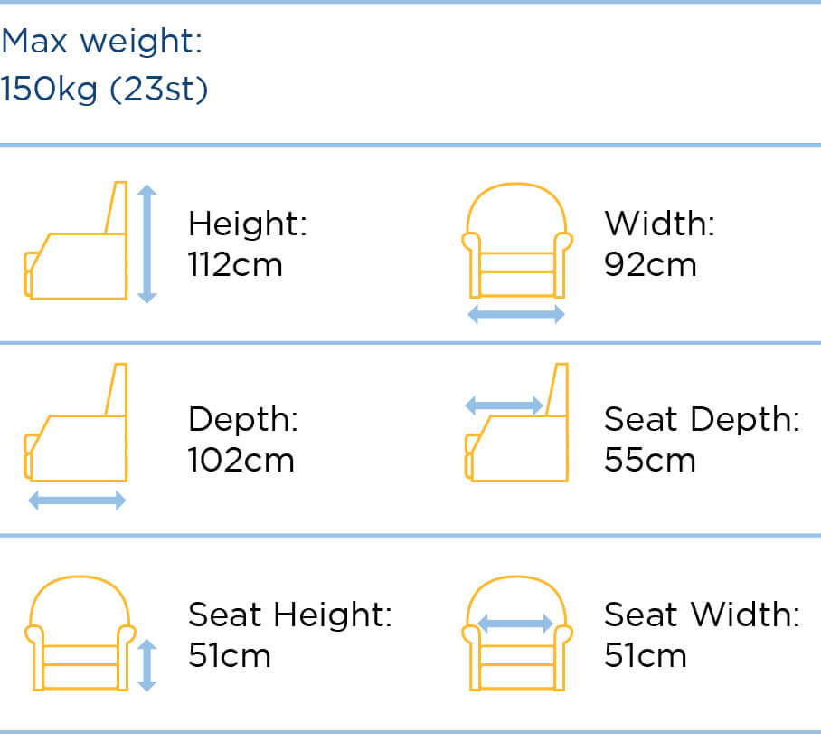 Borg Riser Recliner, Dual Motor Power Lift Arm Chair, Black Vinyl With USB, Motor For Back & Leg Rest, SWL 150KG