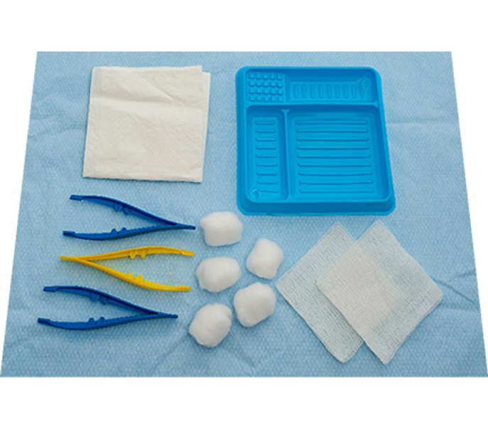 MULTIGATE BASIC DRESSING PACK WITH GAUZ SWABS AND COTTON BALLS PACK (08-888NP) - Pack of 20