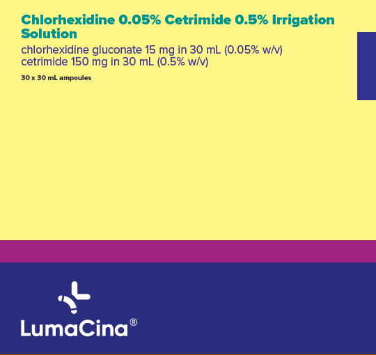 CHLORHEXIDINE IRRIGATION SOLUTION 0.1% 30ML *BLUE* BOX - 30
