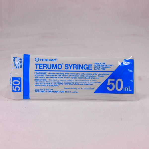 TERUMO SYRINGE 50ML LUER SLIP - 20 (SS*50ESE)