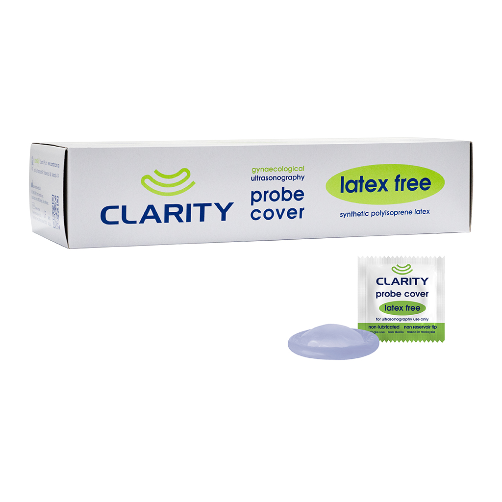 CLARITY LATEX FREE PROBE COVERS - Box of 100 **EXPIRY SEPTEMBER-2026**
