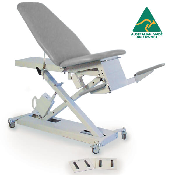 HEALTHTEC SX MULTI FUNCTION GYNAE EXAMINATION CHAIR, 71CM WIDE, ELECTRIC HEIGHT & PELVIC SEAT 50701T-7