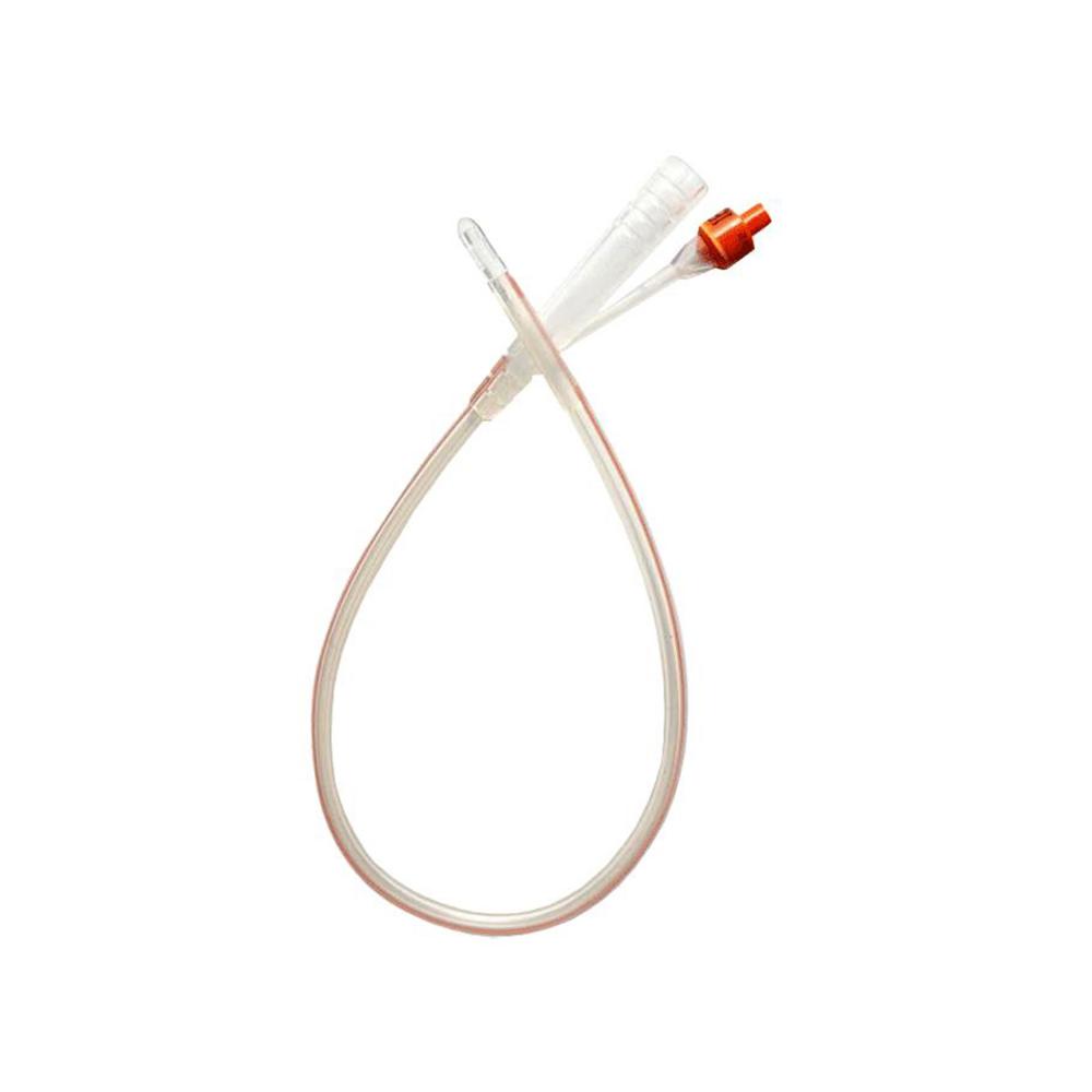 COLOPLAST FOLYSIL LONGTERM STRAIGHT SILICONE CATHETER CH16 - 2EYES- BALLOON 10ml - Box of 5
