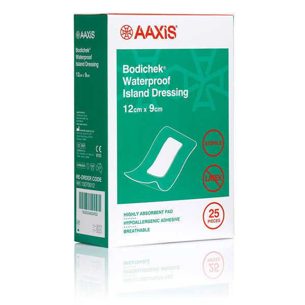Bodichek Waterproof Film Island Dressing 12 x 9cm - Box of 25 (13070012)