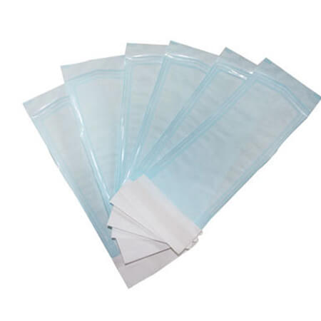 SELF SEAL AUTOCLAVE STERILIZING POUCHES 57x133MM (PAPER SZ), 57x102MM (FILM SZ) 88015-4 BOX-200