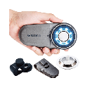 Illuco IDS 1100 Dermatoscope Kit 3 Includes Leather Pouch, 8mm Contact Plate & Universal Smartphone Clamp