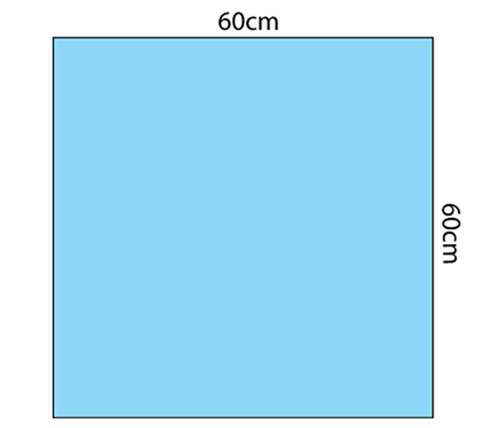 MULTIGATE PROTEX DRAPE SHEET STERILE 60 X 60cm (29-900) - 100 PCS