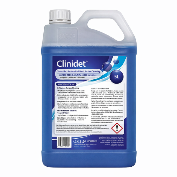 CLINIDET CLINICAL INSTRUMENT DETERGENT 5 LITRE
