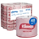 KIMBERLY-CLARK KLEENEX TOILET ROLL 2 PLY (4735) - (400 SHEETS X 48 ROLLS)