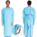 HALYARD IMPERVIOUS THUMBS UP FILM GOWN WITH THUMBHOOKS BLUE, REGULAR 7000 - 75