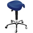 WINBEX MICA SADDLE SEAT STOOL WITH TILTING SEAT NAVY BLUE 00-5113-201 DU300A
