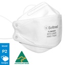 SOFTMED E-MED N95(P2) LEVEL 3 SURGICAL RESPIRATOR FACE MASK, EAR LOOPS - 20 (SM-RE201-20)