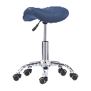 TASK MEDICAL SADDLE STOOL NAVY BLUE