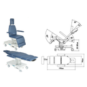 Task Medical Procedure Chair Blue