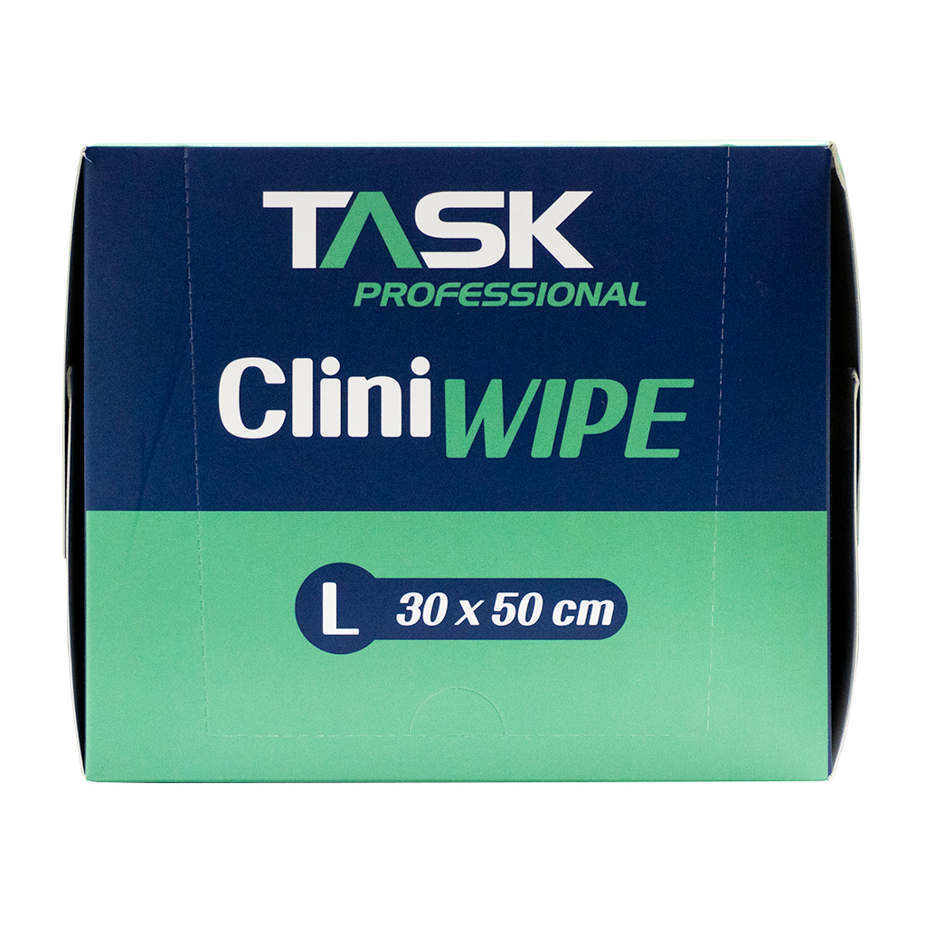 TASK PROFESSIONAL CLINI WIPES LARGE 30 x 50 CM - BOX OF 100