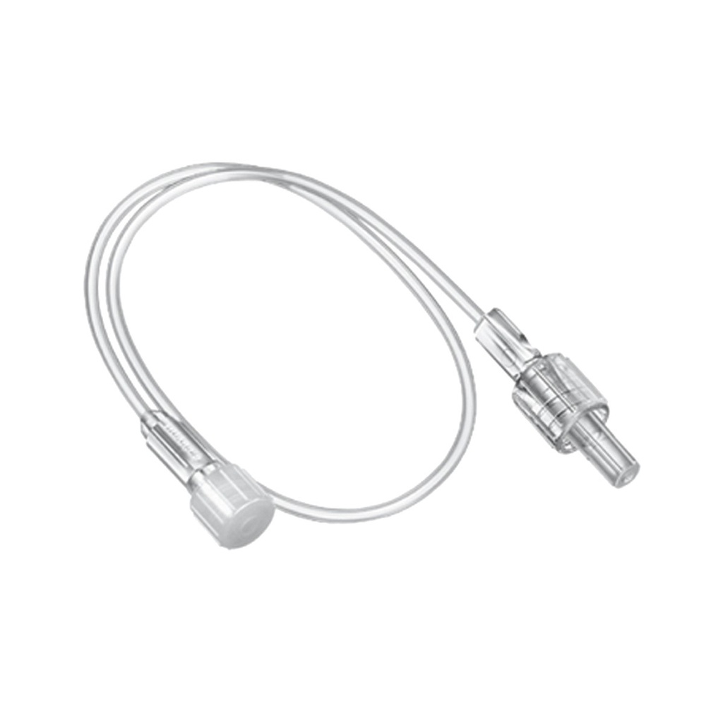 MINIMUM VOLUME EXTENSION TUBE 140 CM LUER LOCK - 100