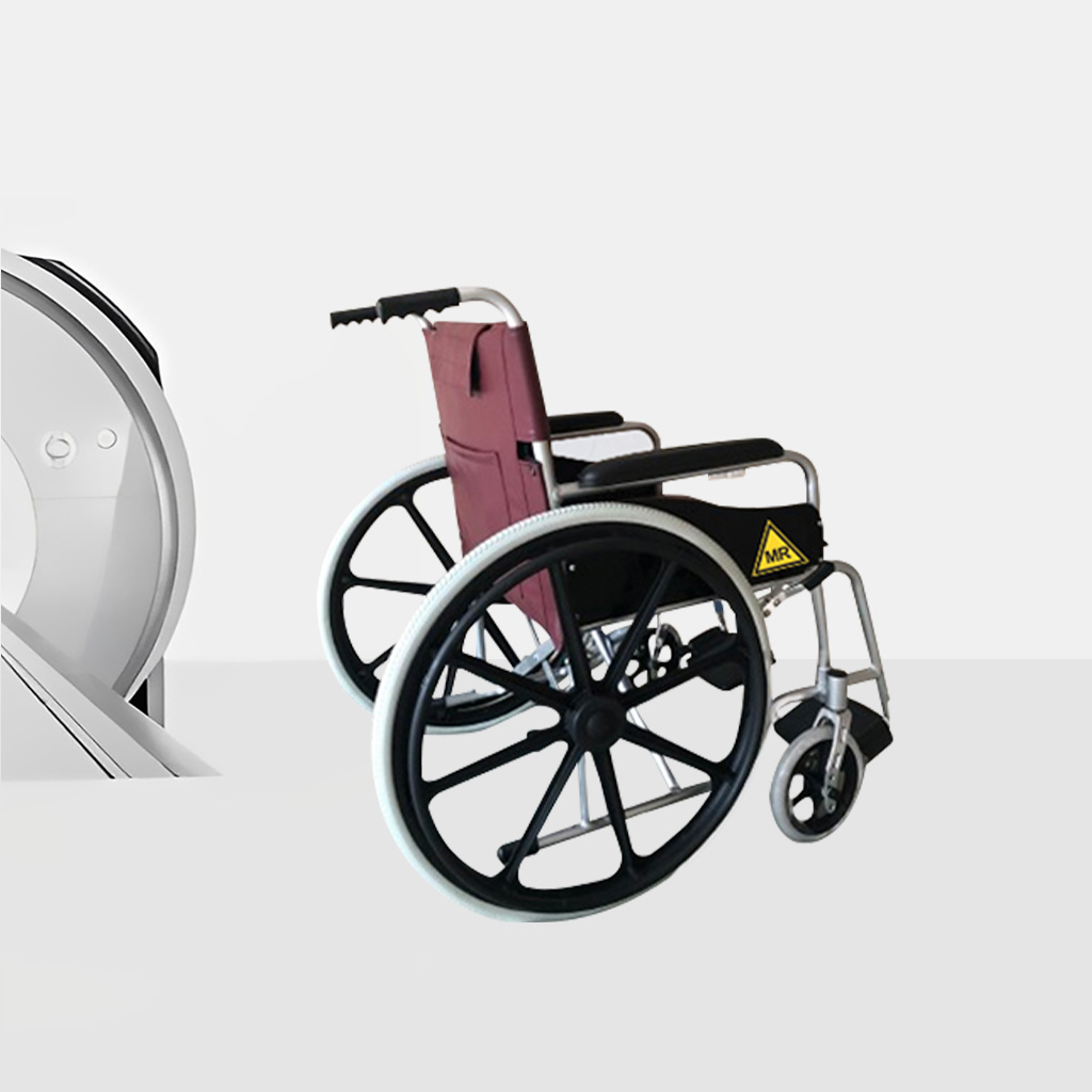 TASK MEDICAL MRI/MR SAFE WHEELCHAIR WITH IV POLE