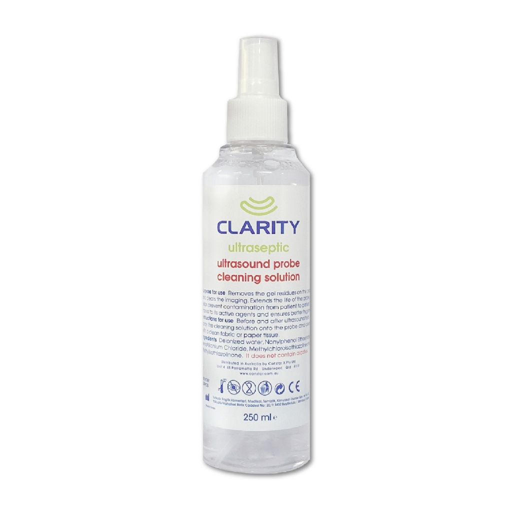 CLARITY ULTRASEPTIC PROBE CLEANING SOLUTION 250ml