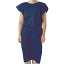 TASK X-RAY PATIENT EXAMINATION GOWN SLEEVELESS NON-WOVEN DARK BLUE X-LARGE CARTON - 100