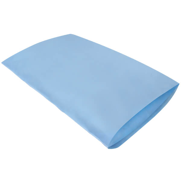TASK PREMIUM DISPOSABLE PILLOW CASE WITH FLAP SMS FABRIC 40GSM LIGHT BLUE 76X50CM - 200