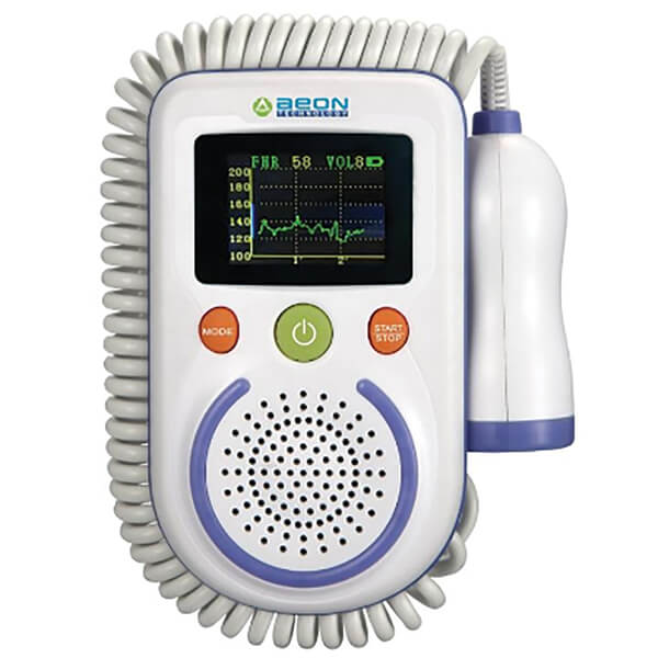 Discontinued - AEON A100D FOETAL DOPPLER WITH DUAL COLOR LCD DISPLAY