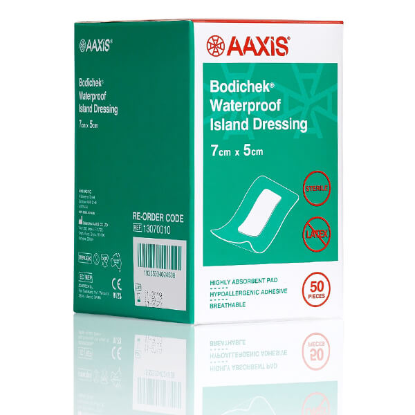 Bodichek Waterproof Film Island Dressing 7 x 5cm - Box of 50 (13070010)
