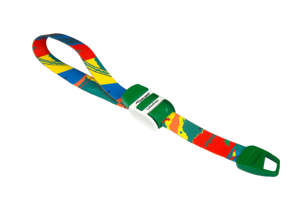 TERUMO TOURNIQUET MULTICOLOURED LATEX FREE ADULT (XX+TC)