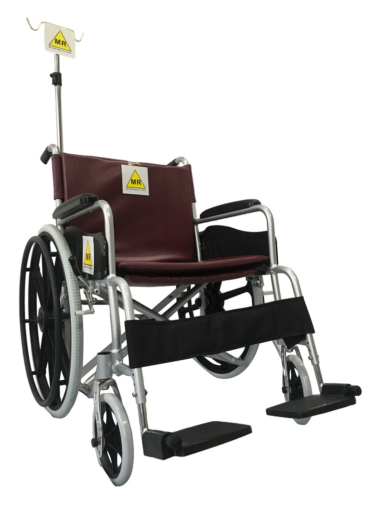 TASK MEDICAL MRI/MR SAFE WHEELCHAIR WITH IV POLE