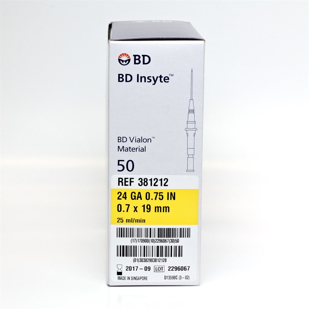 The BD Insyte™ Autoguard™ BC I.V. Cannula