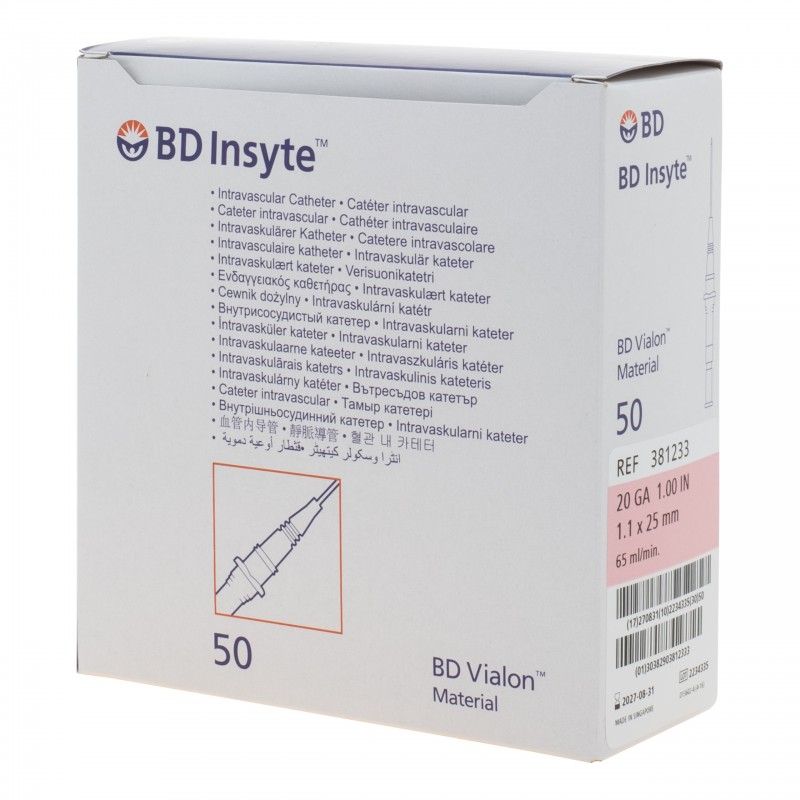 BD Insyte I.V. Cannula 20g