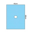 MULTIGATE IMPERVIOUS NON-ADHESIVE DRAPE WITH OVAL FENESTRATION 45 X 60CM (7.5 X 6CM FEN) 29-612 CASE-120